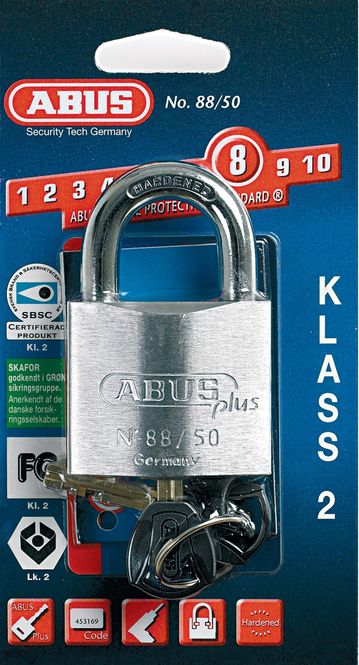 Hovedbilde Hengelås Abus 88/50 FG KL.2 88/50 C/ES