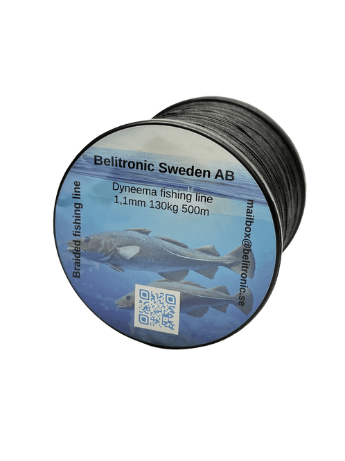 Hovedbilde Line Dyneema Black 130kg Ø1,1mm 500 meter