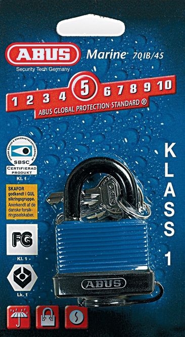 Hovedbilde Hengelås Abus Marine /PVC Belegg